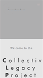 Mobile Screenshot of collectivelegacyproject.com